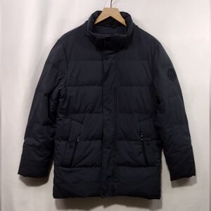 Bosideng Down Filled Jacket Mens L Black Casual Comfy Minimalist Warm